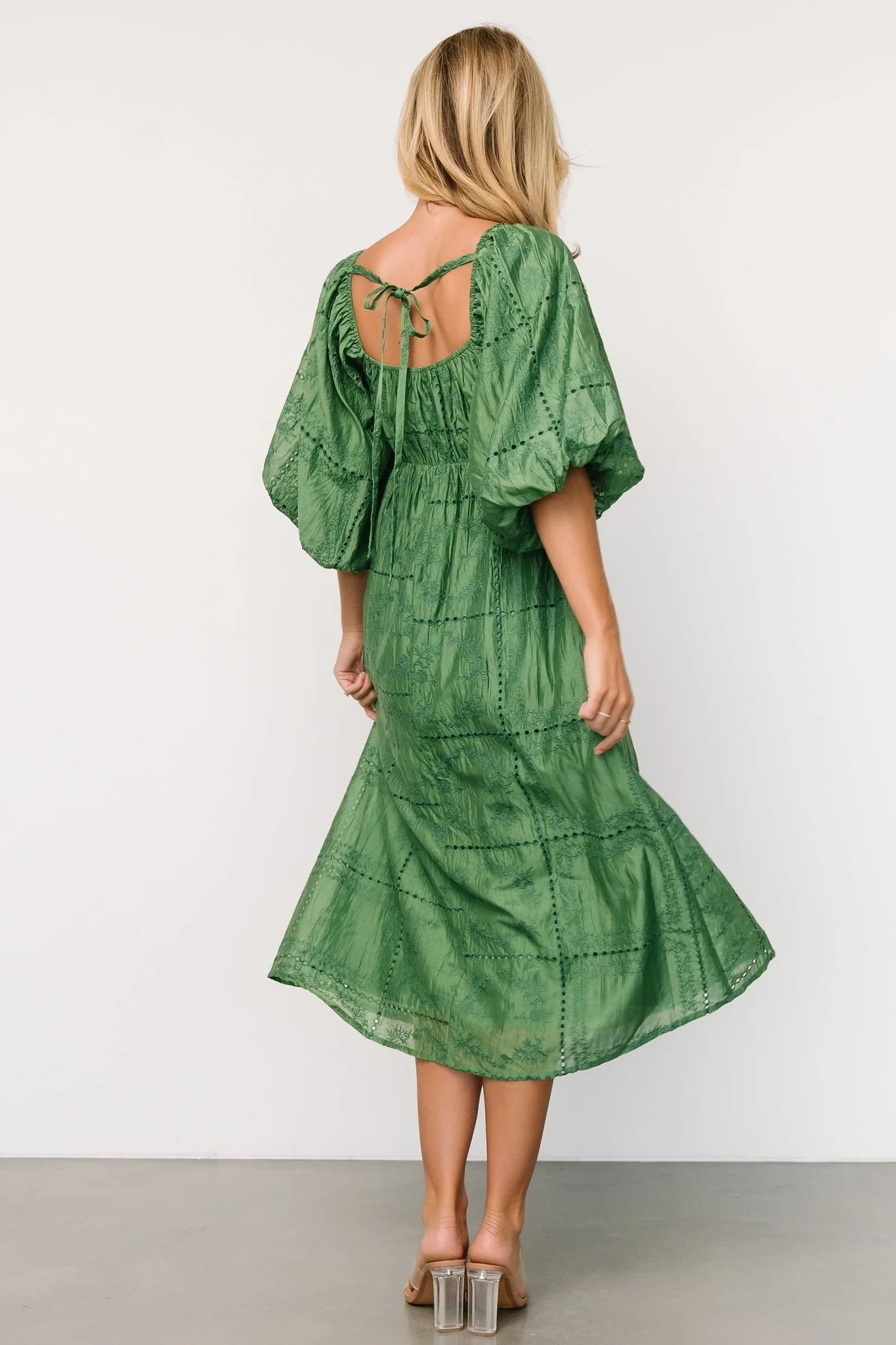 Brynn Midi Dress | Green