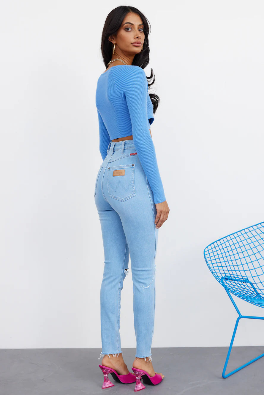 WRANGLER Hi Pins Skinny Jeans Essence
