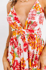 Miramar Maxi Dress | Off White Floral