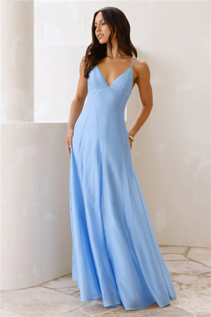 Dancing With Beauty Maxi Dress Jacaranda