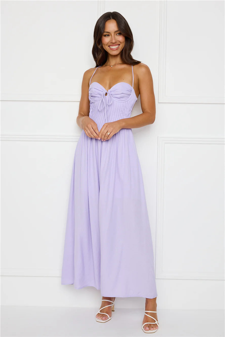 Discover Yourself Maxi Dress Lilac