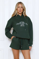 BASE Emblem Sweat Shorts Green