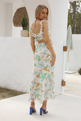 Frilly Fun Maxi Dress Mint