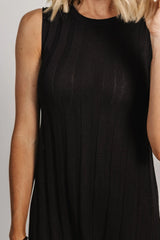 Skylar Tank Maxi Dress | Black