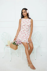 Sunset Sway Mini Dress Pink