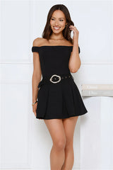 Chase The Dream Mini Skort Black
