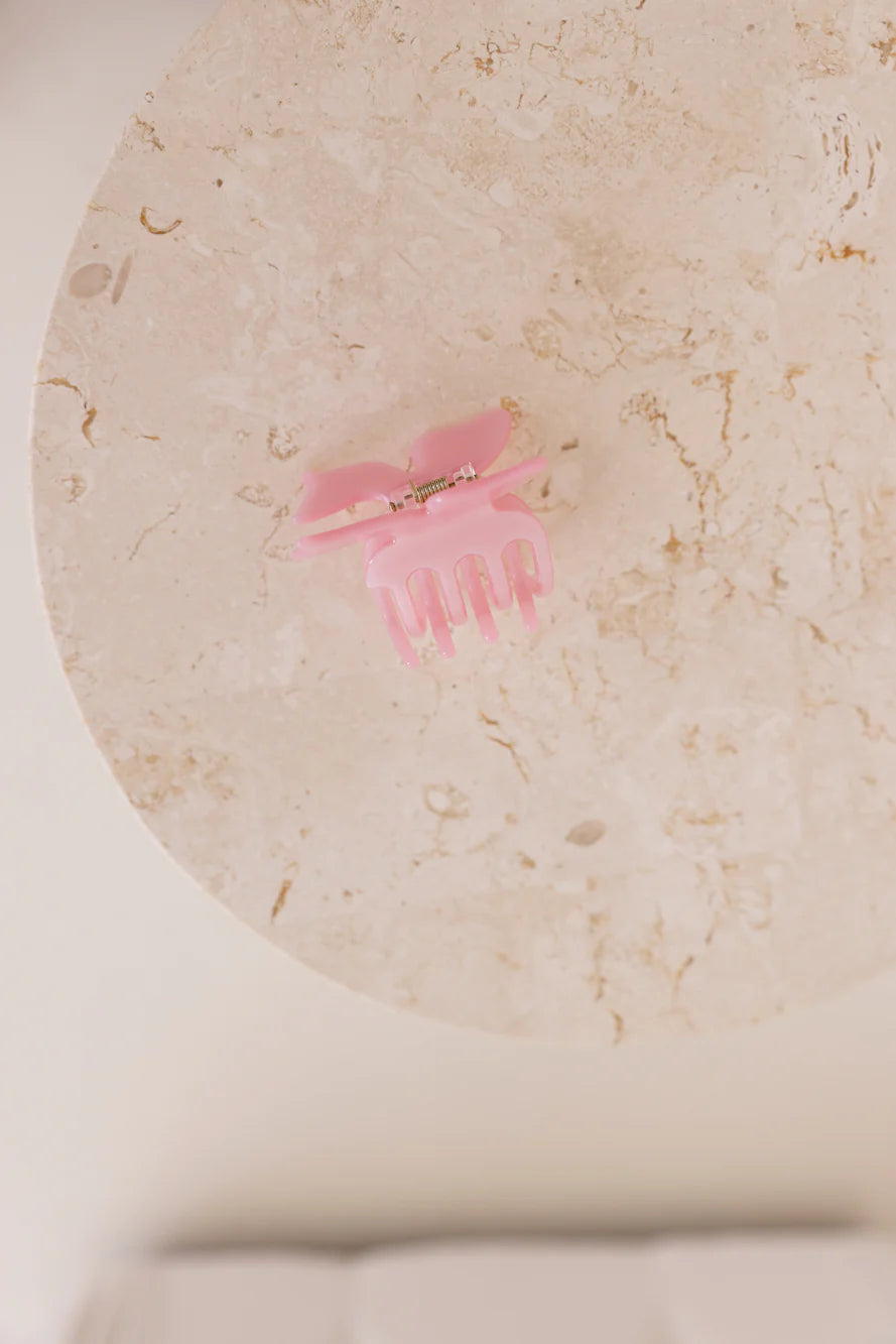 Abby Claw Clip Pink