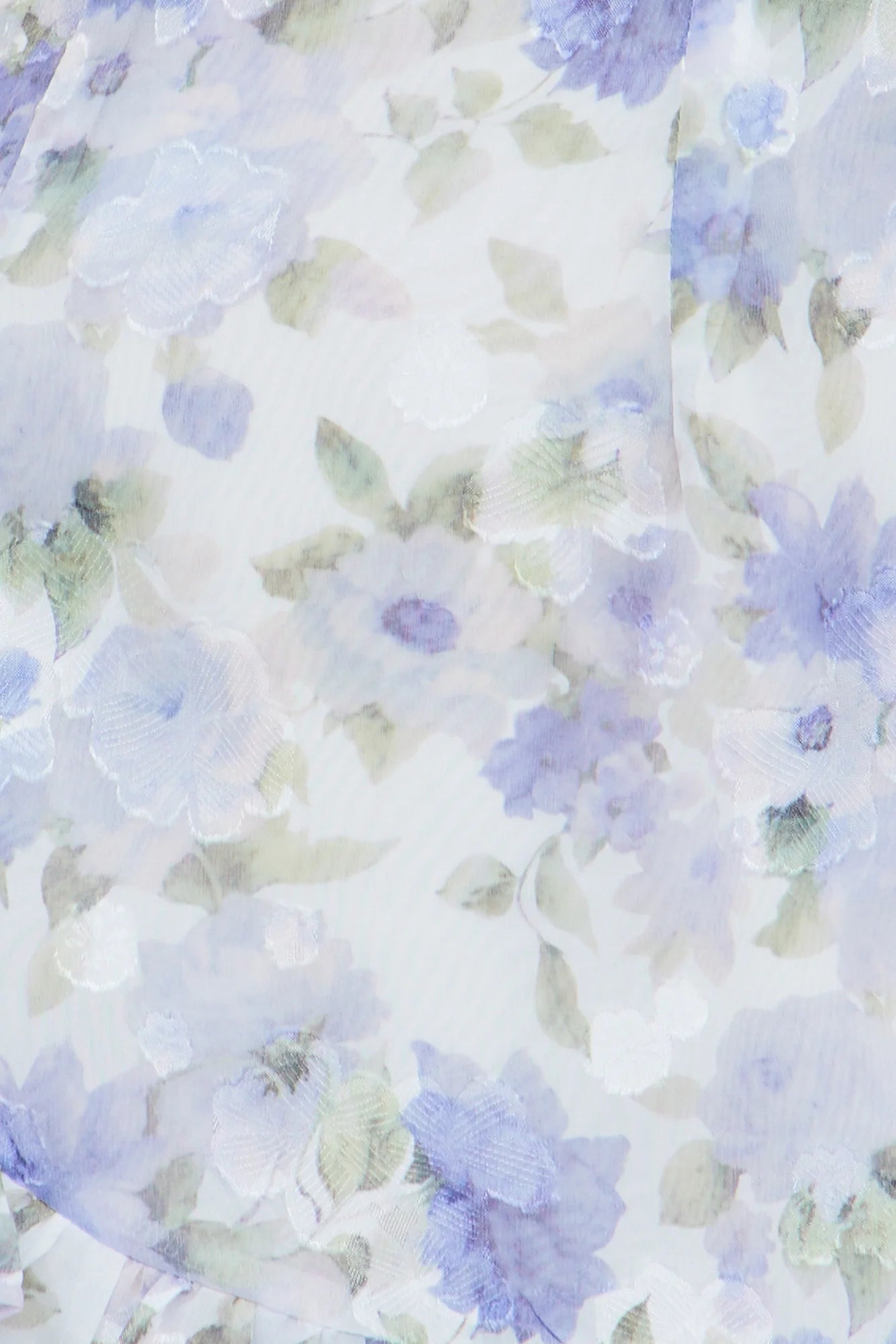 Floral Basking Dress Blue