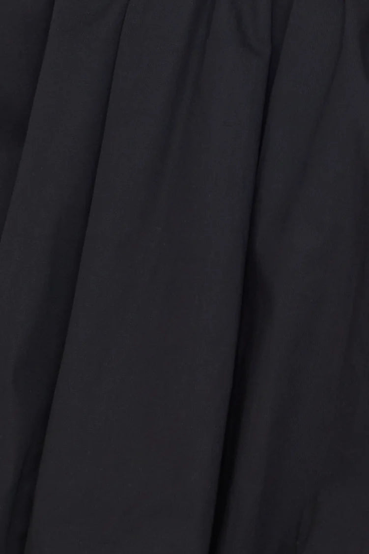 Girl Gossip Bubble Mini Skirt Black