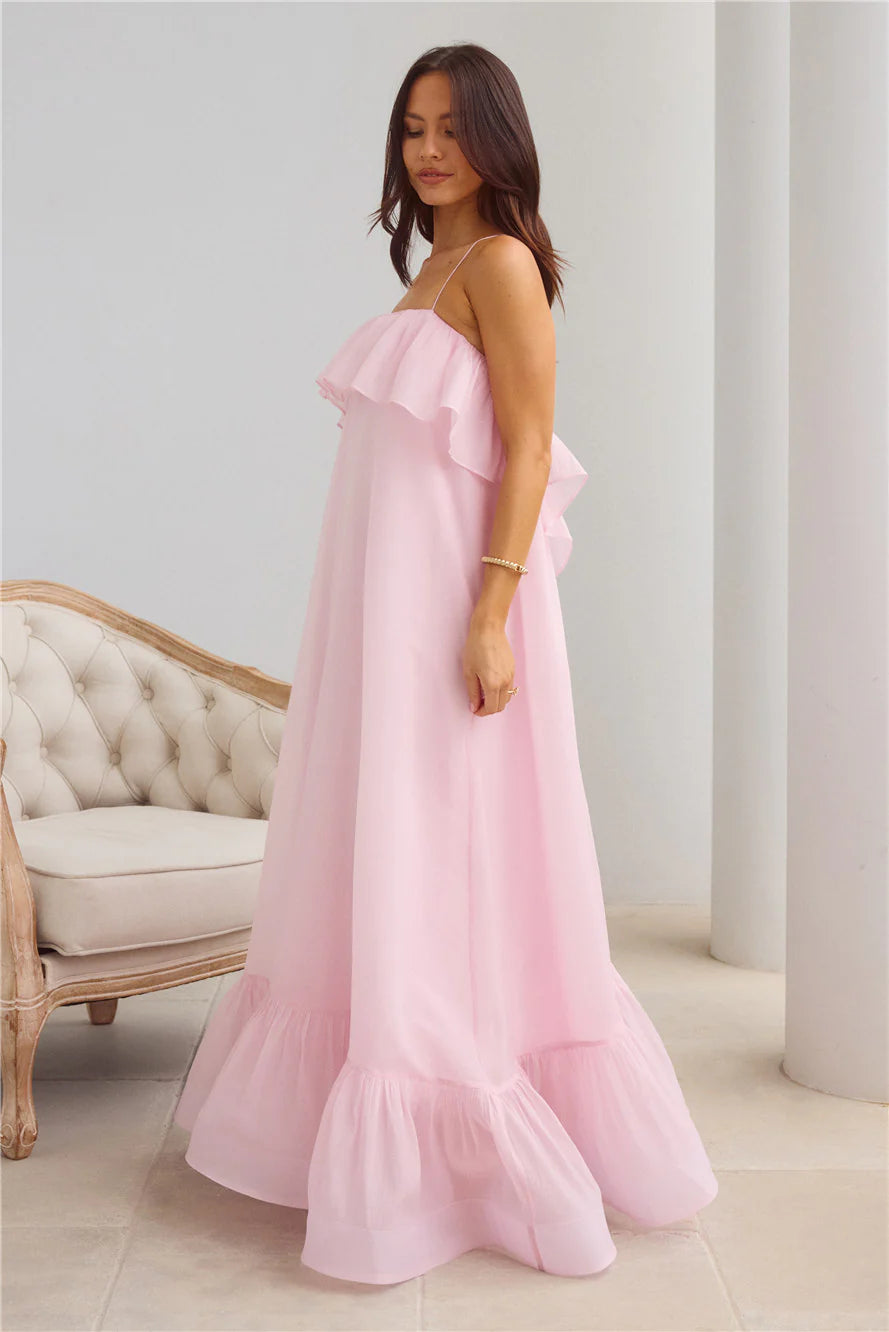 Flourishing Fantasy Maxi Dress Lilac