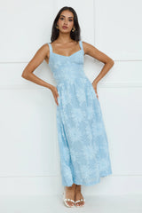 Exotic Euphoria Maxi Dress Blue