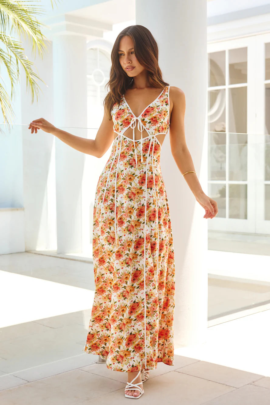 Energy Of Wildflowers Maxi Dress Floral