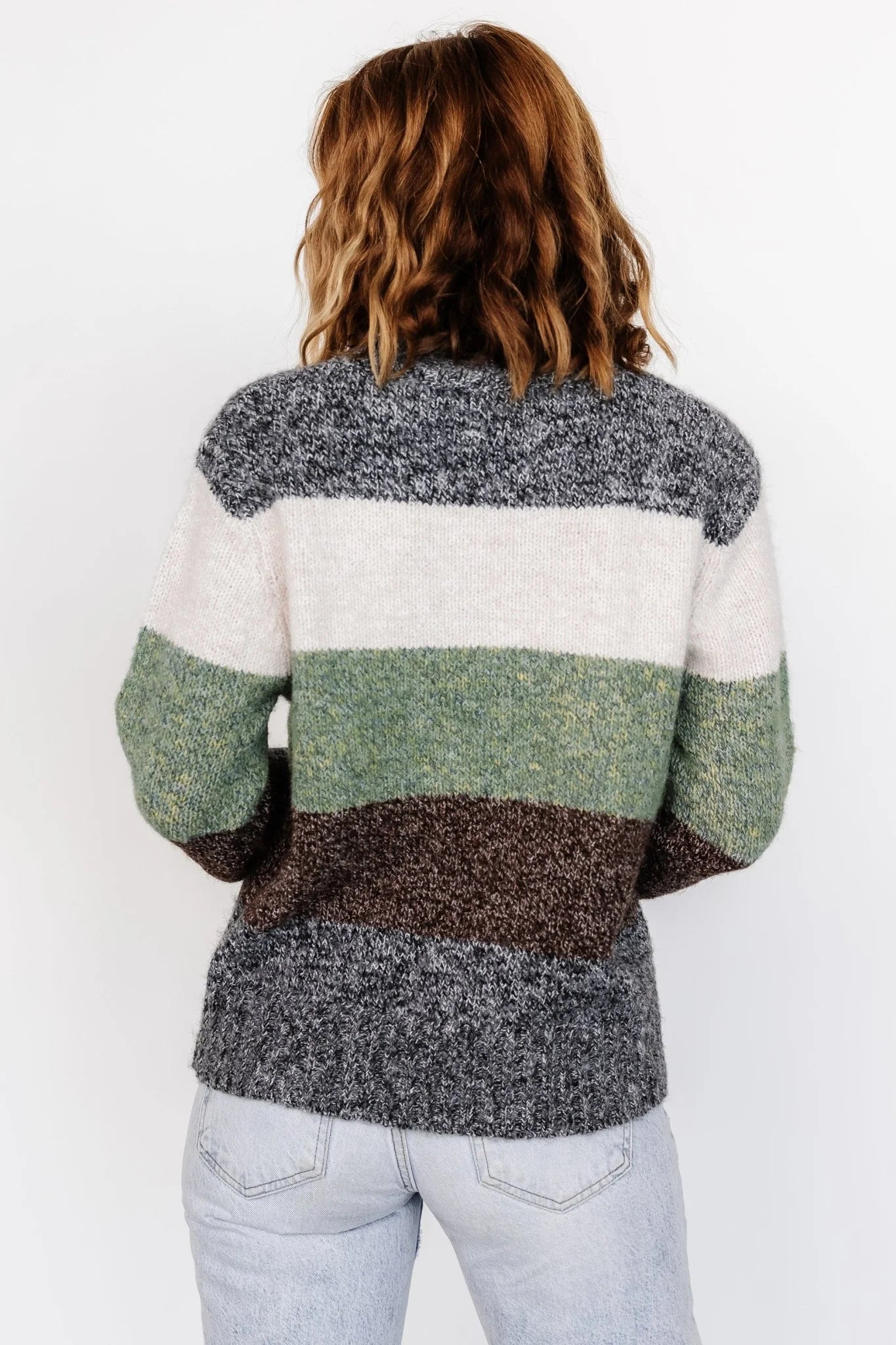 Ledger Sweater | Multi Stripe