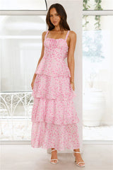 Cosmo Crush Maxi Dress Pink