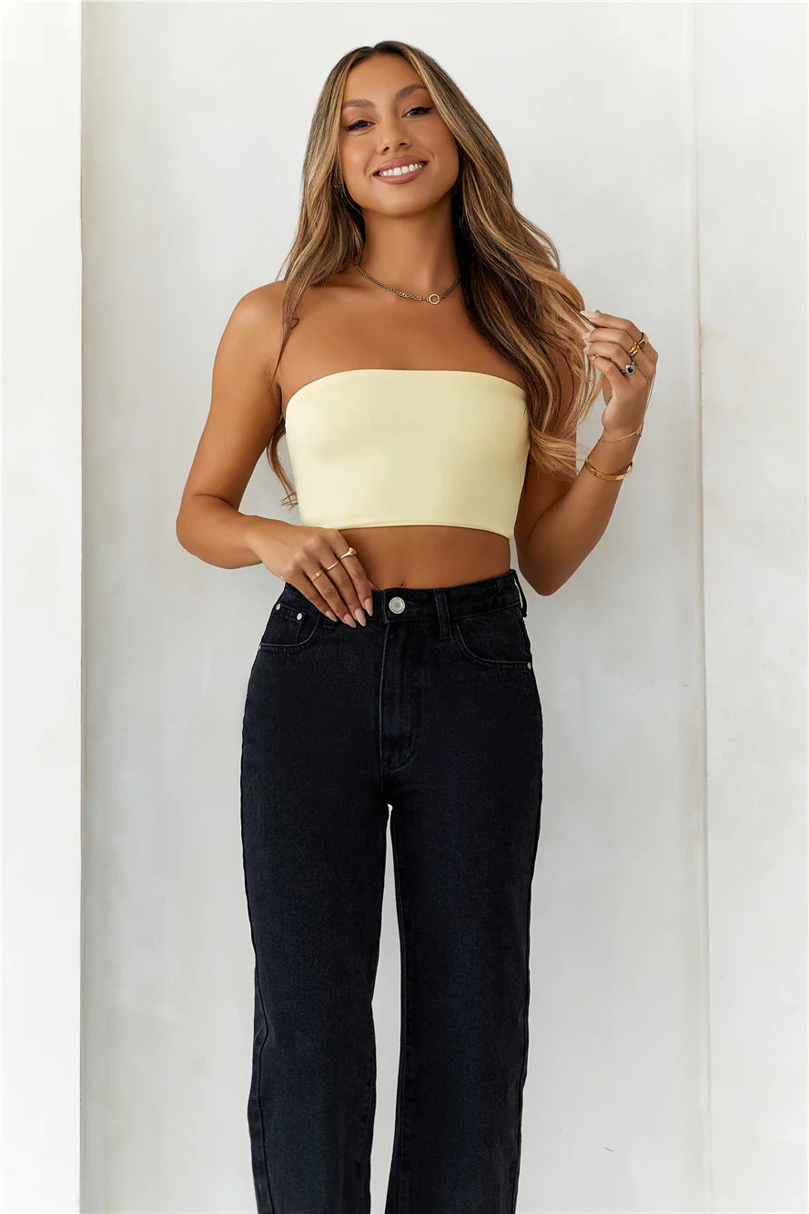 BASE  Mix And Match Bandeau Yellow