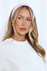 Extra Wide Headband Pink