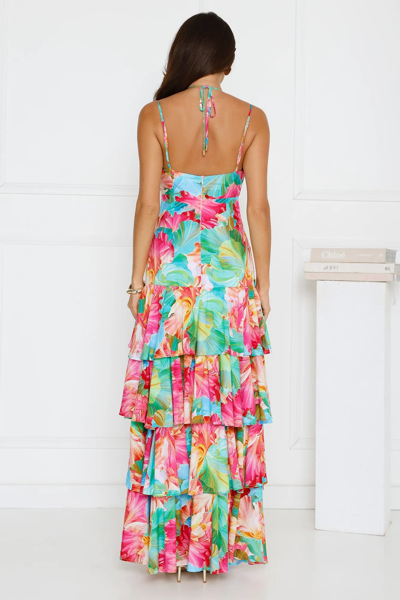 Fiesta In Paradise Maxi Dress Floral