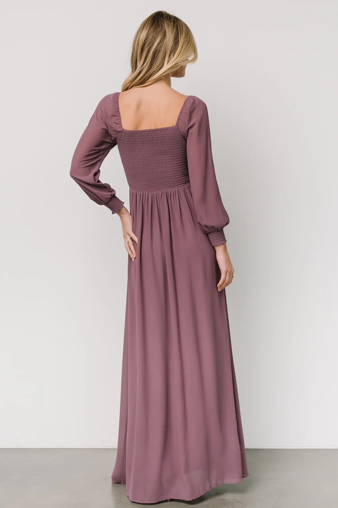 Giselle Maxi Dress | Vintage Plum