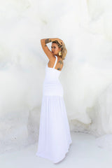 Carly Maxi Dress White