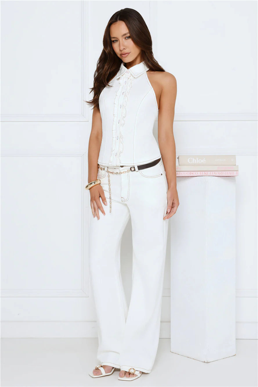 Afterglow Jeans Porcelain