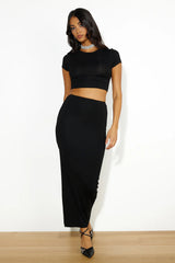 Wear Together Maxi Skirt Black