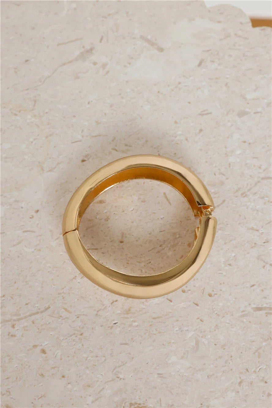 18k Gold Plated Fabulous Bangle Gold