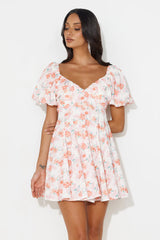 Dreams To Be Mini Dress Orange