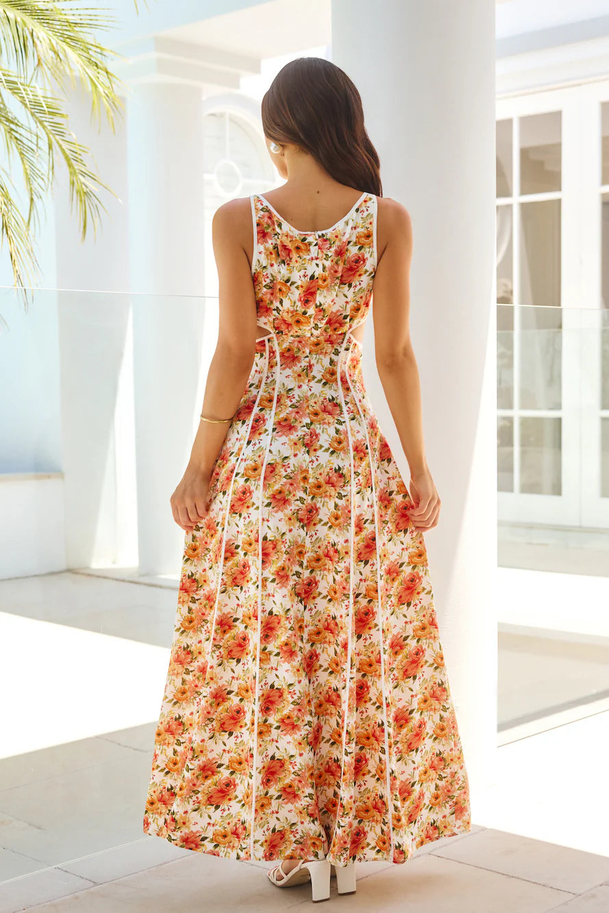 Energy Of Wildflowers Maxi Dress Floral