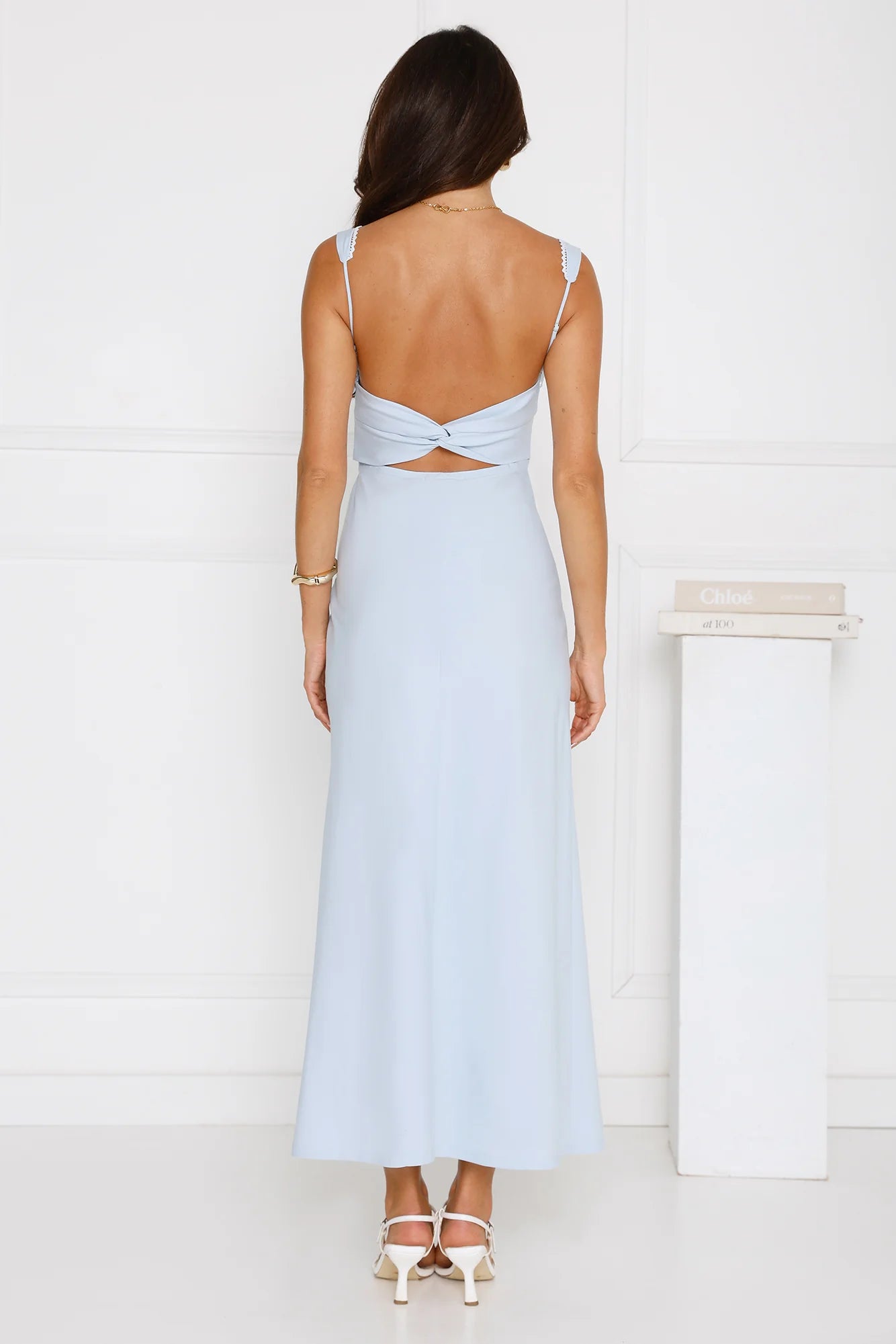 Celebration Sunshine Maxi Dress Blue