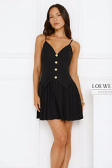 Day And Night Mini Dress Black