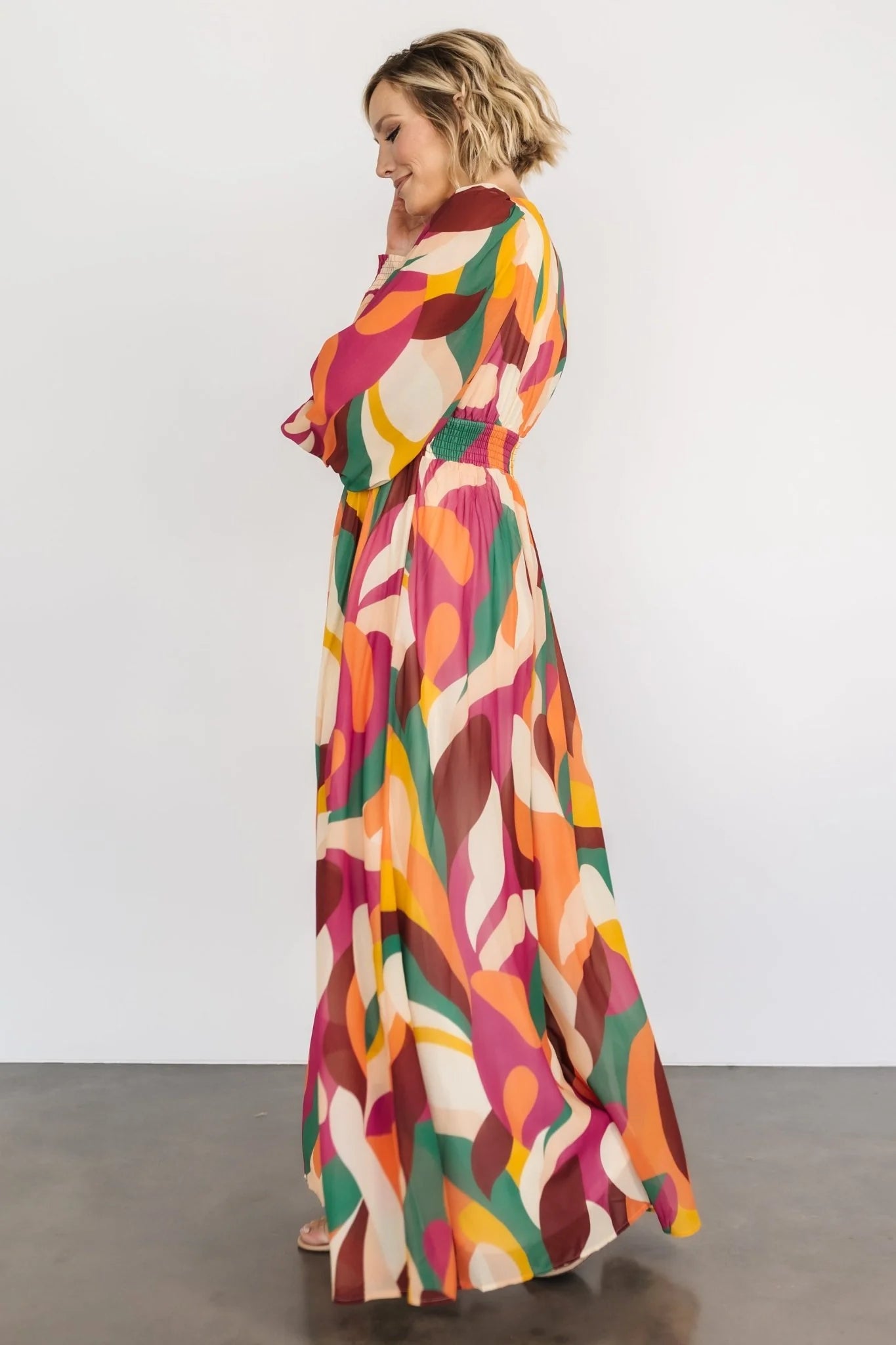 Lawson Maxi Dress | Green Multi