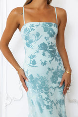 Turquoise Breeze Maxi Dress Sage