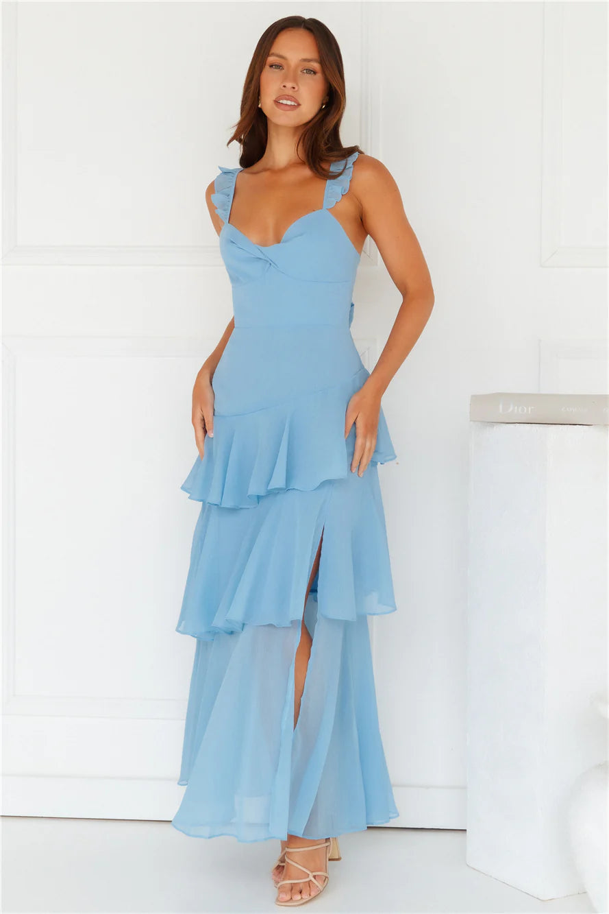 Trailblazing Maxi Dress Blue