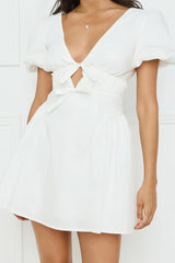 Golden Hour Muse Mini Dress White
