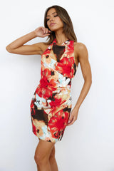 C/MEO ADORE YOU MINI DRESS MIAMI FLORAL