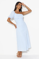 Blueberry Delight Midi Dress Blue