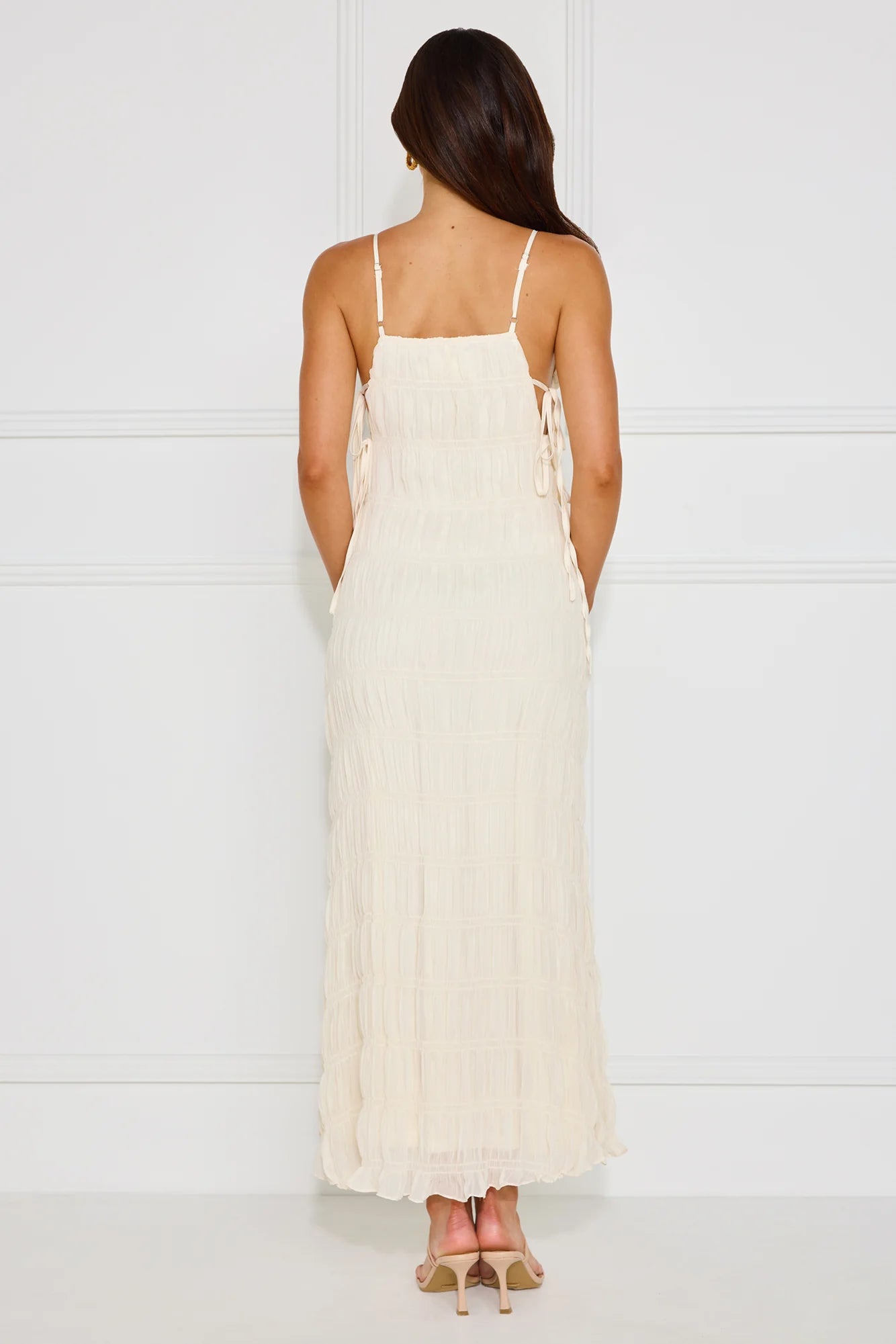 Breezy Basics Maxi Dress Beige