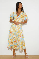 Daytime 'Fit Midi Dress Yellow