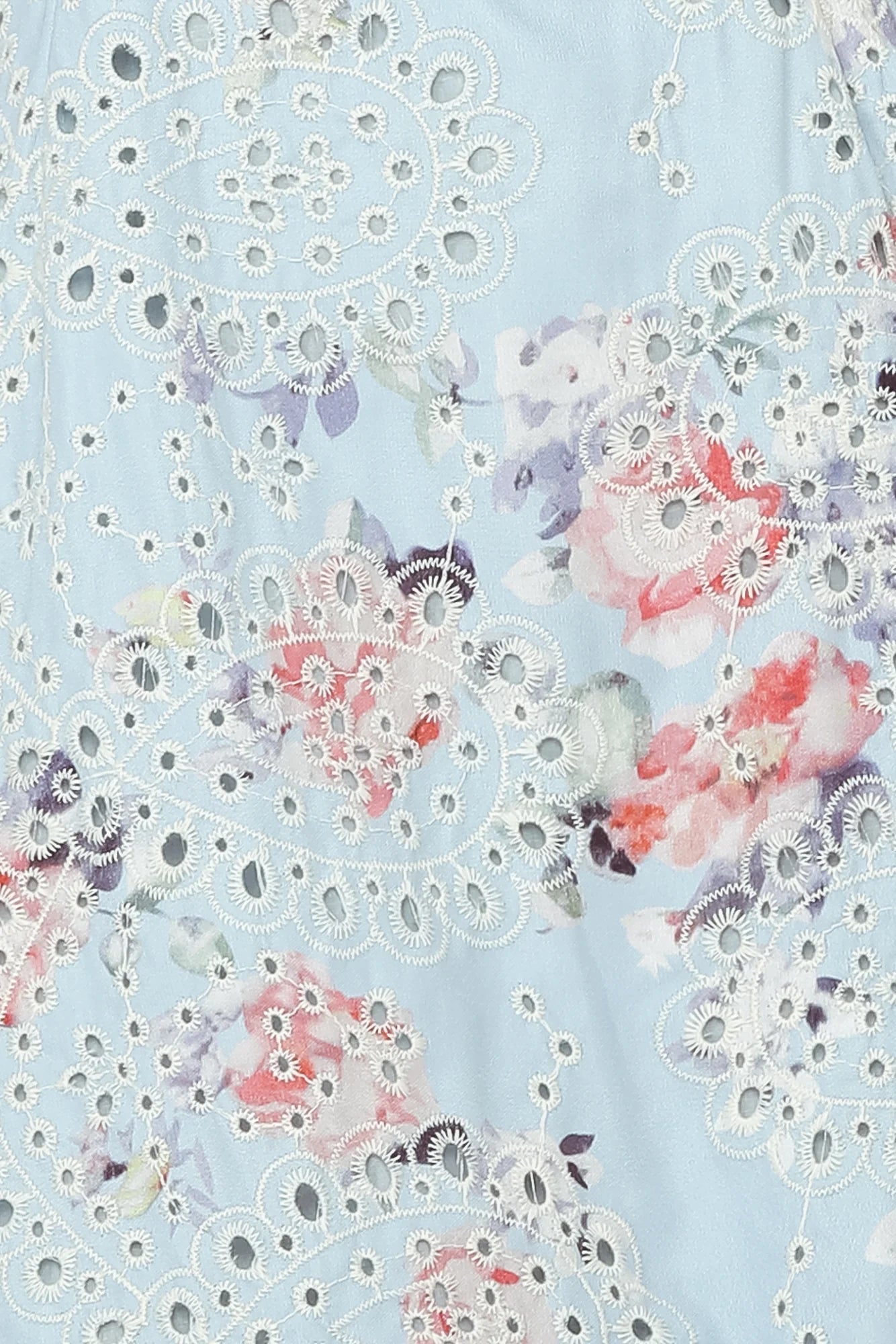 Water Lily Bridge Dress Blue