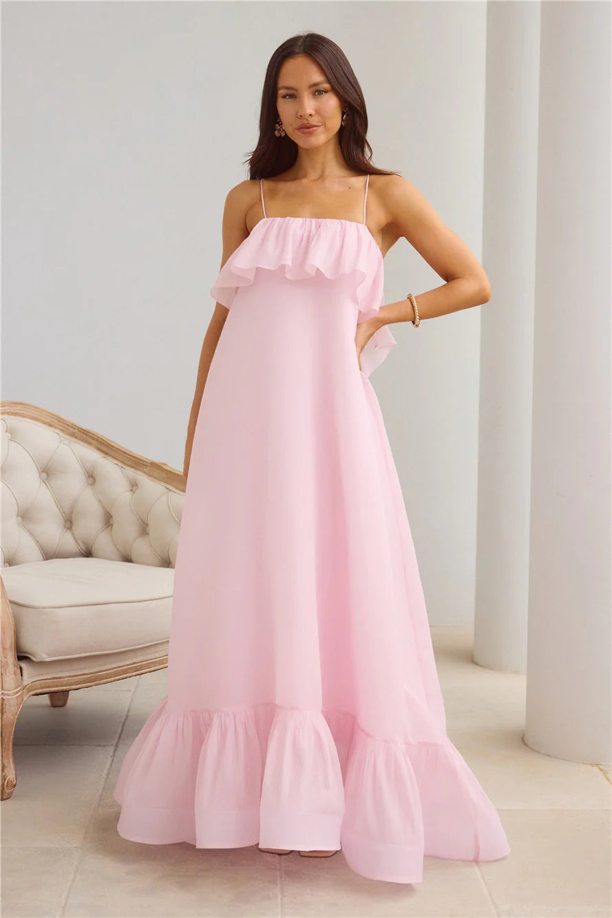 Flourishing Fantasy Maxi Dress Lilac