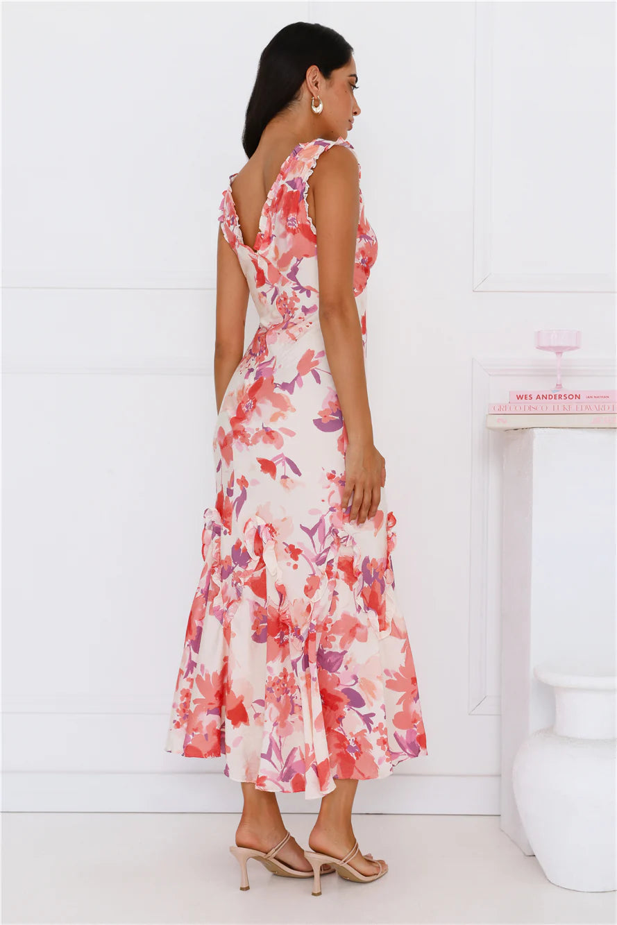 Creating Buzz Maxi Dress Pink