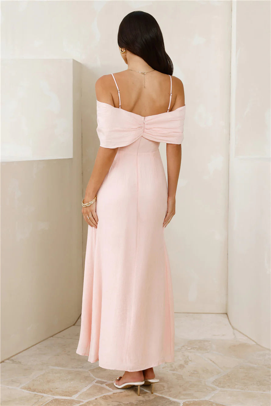 Wishing Hour Maxi Dress Pink