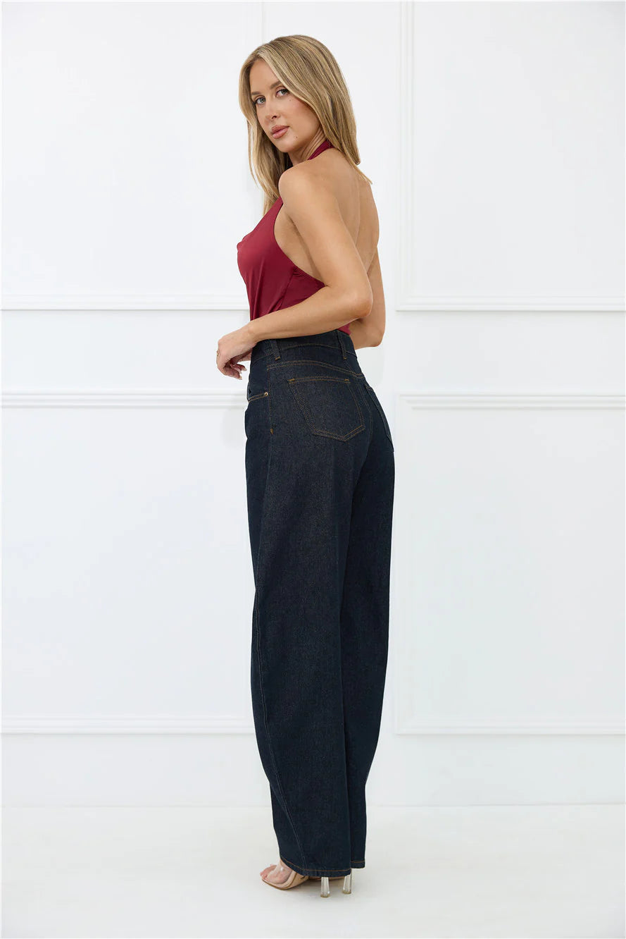 Electric Temptation Halter Top Wine