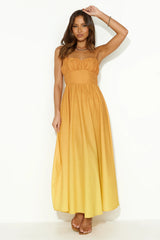 Candy Wonderland Maxi Dress Orange