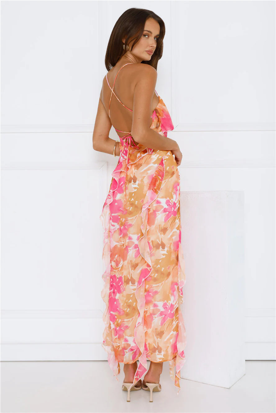 Your Own Muse Maxi Dress Print