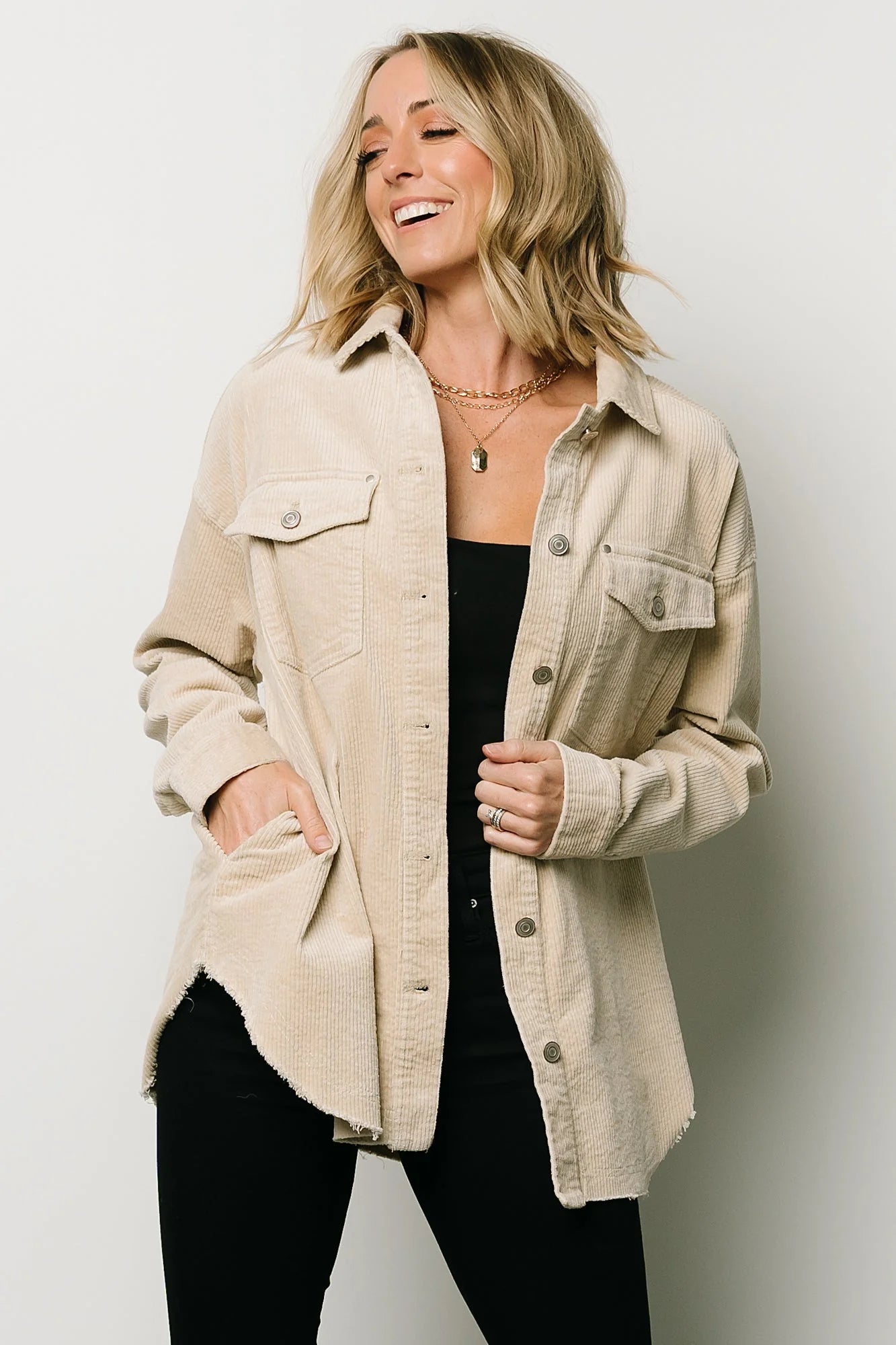 Greeley Corduroy Jacket | Sand