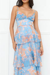 Be Myself Maxi Dress Blue