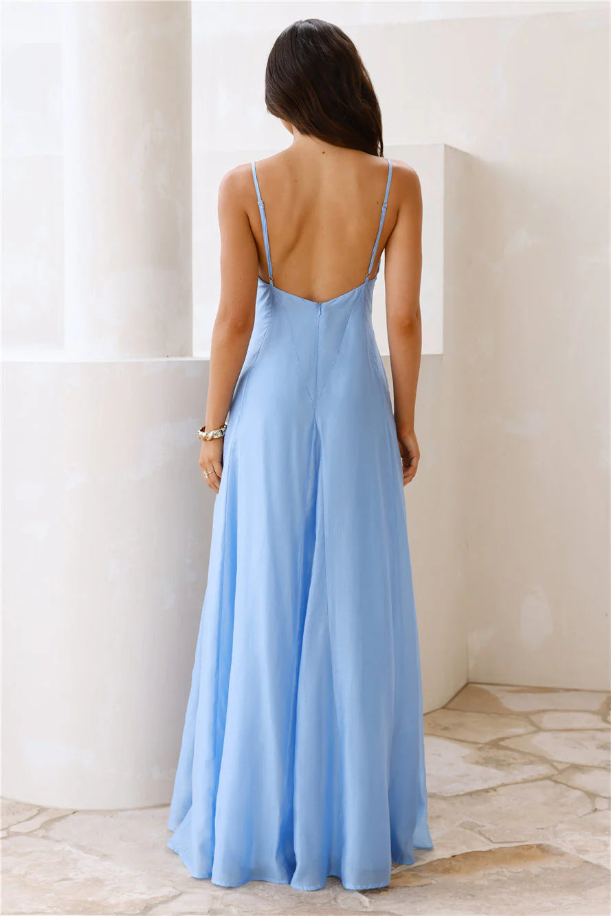 Dancing With Beauty Maxi Dress Jacaranda