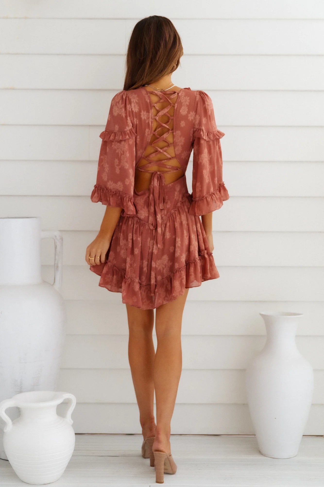 Gorgeous Girl Dress Rose