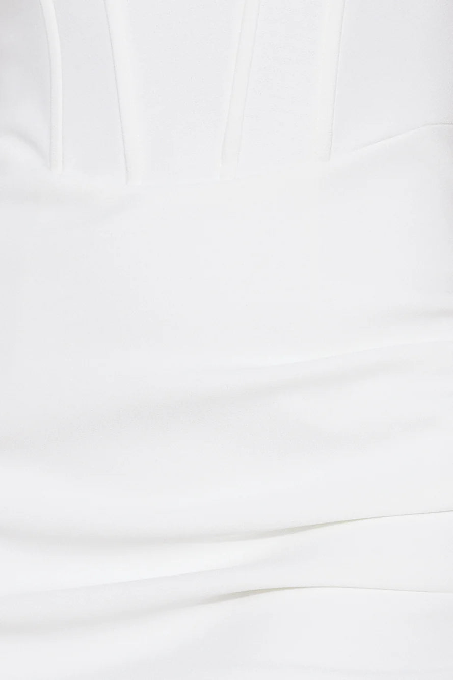 Focused Results Mini Dress White